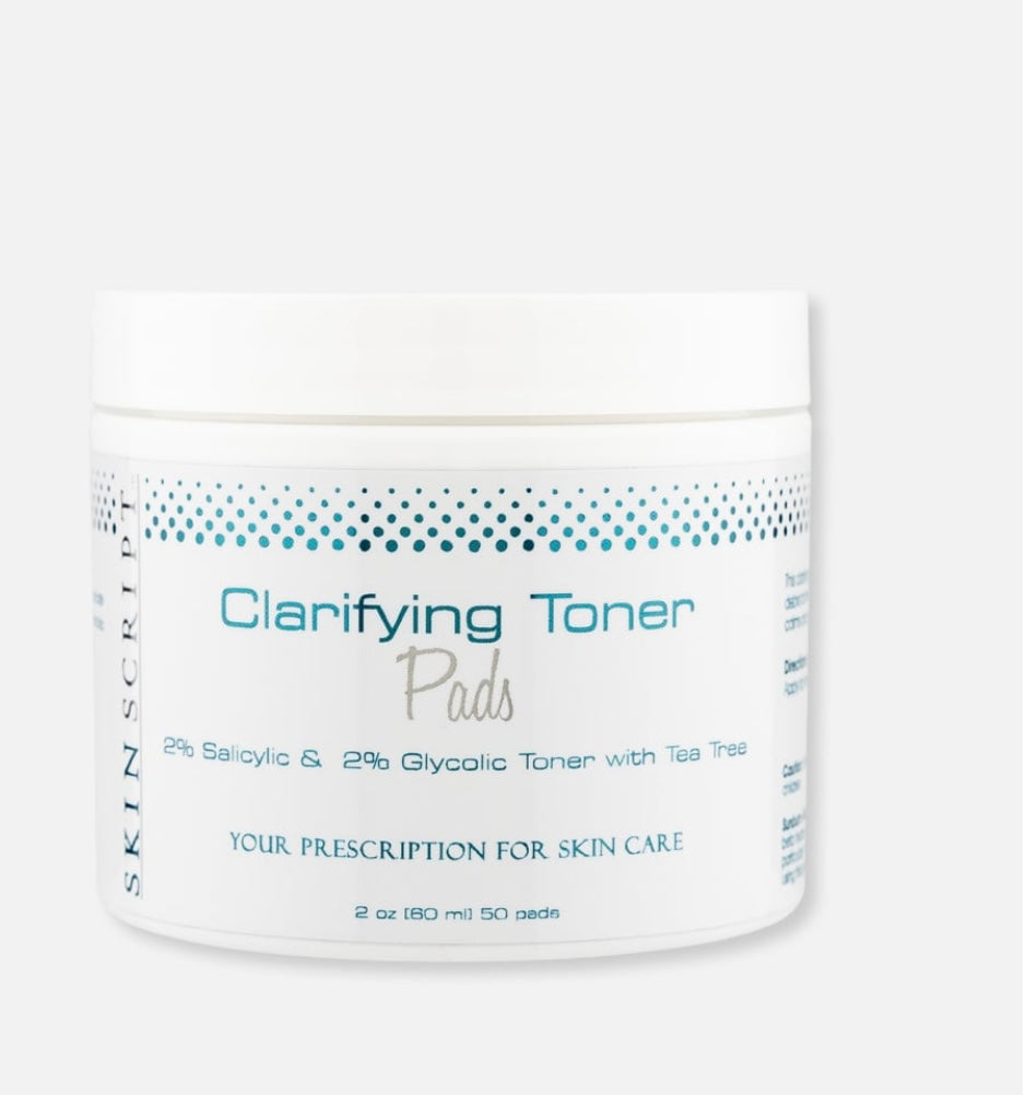 Skin Script Clarifying Toner Pads